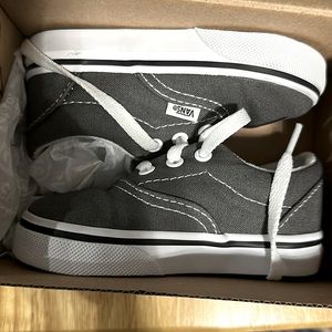 Toddler Vans… only worn once… practically new! Perfect for school ♥️